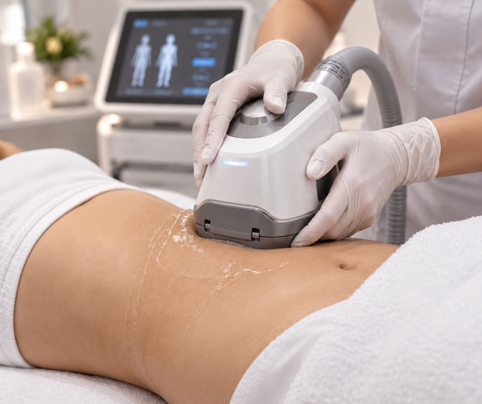 Body contouring treatment detail